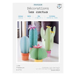 Kit papier Décorations les cactus