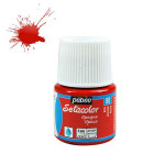 Peinture textile opaque Setacolor 45ml - 80 - Rouge