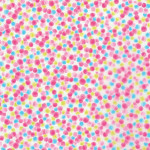 Papier Décopatch 30 x 40 cm 689 pompons colorés