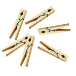 Pince à linge en bois 3.5 x 1 cm 16 pcs