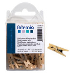 Pince à linge en bois 26 mm 45 pcs