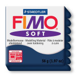 Pâte polymère Fimo Soft 57 g - 35 - Bleu foncé