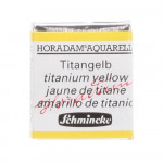 Peinture aquarelle Horadam demi-godet extra-fine - 206 - Jaune de titane