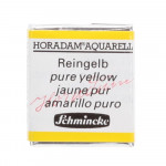 Peinture aquarelle Horadam demi-godet extra-fine - 216 - Jaune pur