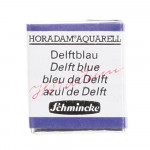 Peinture aquarelle Horadam demi-godet extra-fine - 482 - Bleu de delft