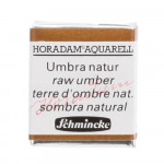 Peinture aquarelle Horadam demi-godet extra-fine - 667 - Terre d'ombre naturelle