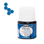 Peinture pour verre Vitrail 45 ml - 37 - Bleu cobalt