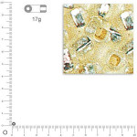 Perles de rocaille 2 mm garniture argent - Argent