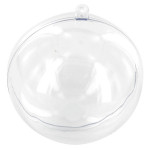 4 boules cristal  diamètre 4 cm