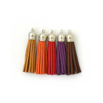 Pompons automne H.3,6 cm - 5 pcs