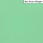 Feuille de papier Maya 50 x 70 cm 270 g/m² - Vert turquoise