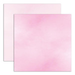 Papier Aquarelle rose - 30,5 x 30,5 cm