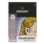 Bloc de papier Illustration BD 250 g/m² - 29,7 x 42 cm (A3)