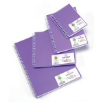 Carnet Dessin Notes couverture polypropylène Violet 50 F - 14,8 x 10,5 cm (A6)