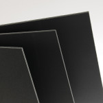 Carton plume 5mm noir - 50 x 65 cm