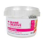 Gel à bougie Cristal 150 g + 2 mèches