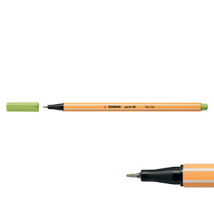 Feutre Pen 88 à pointe calibrée 0,4 mm - Vert