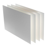 Carton plume 5mm classique lot de 4 - 70 x 100 cm