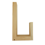 Pied de lampe porte-livres 10 x 29 cm