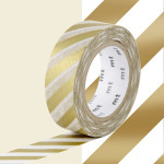 Masking Tape 1P Rayure or 15 mm x 10 m