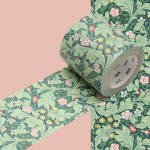 Masking Tape x Artist William Morris Feuillage fleuri 50 mm x 10 m