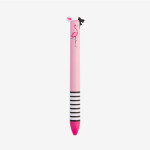 Style bille Click & Clack 2 couleurs miss flamingo