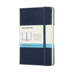 Carnet de notes Classic grille pointillés 9 x 14 cm Bleu saphir