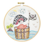 Kit à broder SOS pirate en détresse