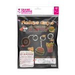 Kit plastique dingue portes-clefs junk food