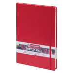 Carnet de croquis Rouge 140 g/m² 80 feuilles - 21 x 29,7 cm (A4)