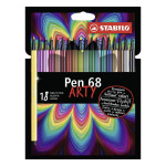 Feutre Pen 68 Set Arty 18 couleurs