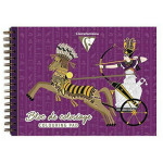 Carnet de coloriage Égypte 20 feuilles 250 g/m²