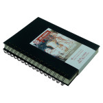 Carnet de croquis à spirales 110 g/m² 80 feuilles - 15 x 15 cm