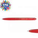 Stylo bille Super Grip G Rétractable Pointe moyenne - Rouge