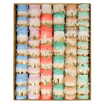 Pochette surprise Crackers à franges pastel 6 pcs