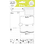 Stampo Planner Page mois - 21 tampons